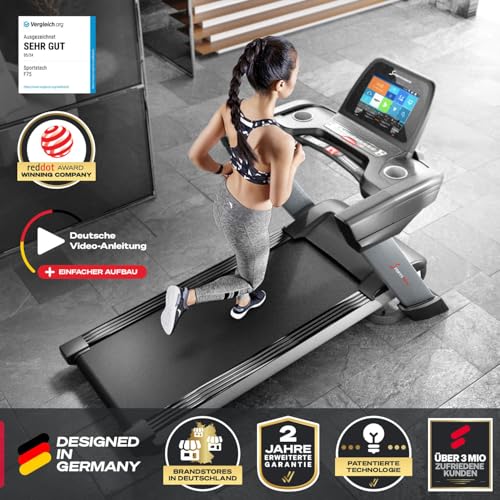 Sportstech F75 Profi Laufband für Zuhau