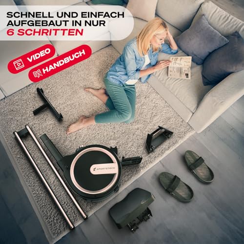 Sportstech PROwer Rudergerät für Zuhau