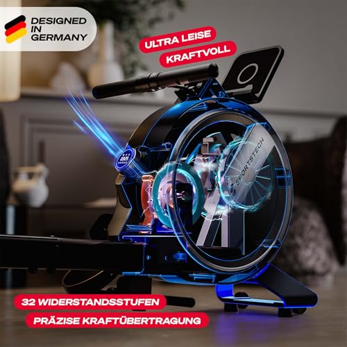 Sportstech PROwer Rudergerät für Zuhau