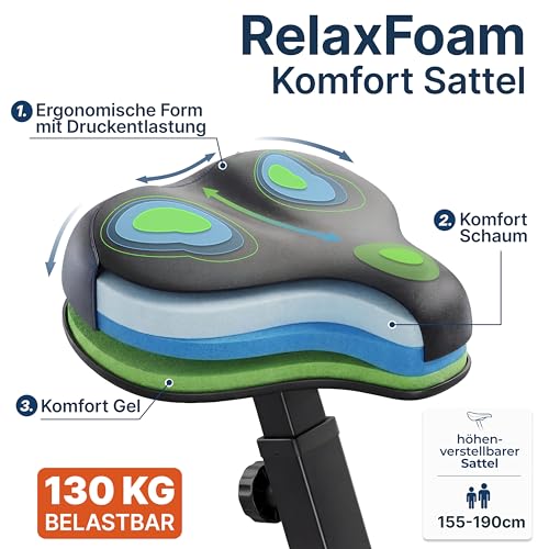 Ultrasport Heimtrainer Fahrrad Klappbar 