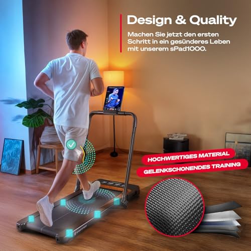 Sportstech sPad500, sPad1000, Laufband f