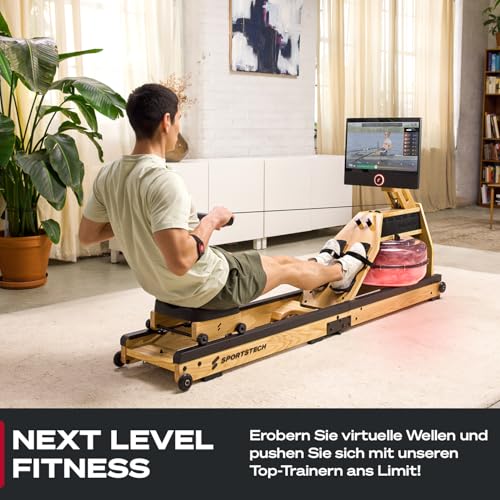 Sportstech Rudergerät Wasser für Zuhau