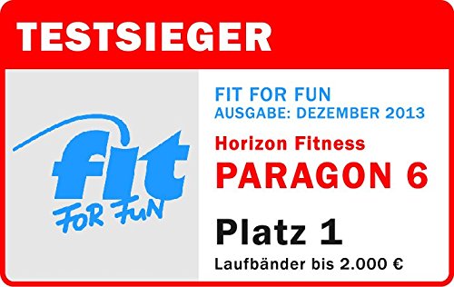 Horizon Fitness Paragon 6 Laufband, Silb
