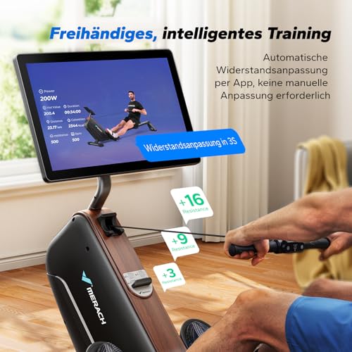 MERACH Rudergerät für Zuhause Klappbar