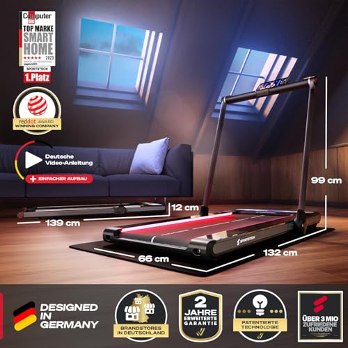 Sportstech sWalk Plus - 2in1 LED Laufban Sportstech sWalk Plus - 2in1 LED Laufban