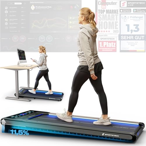 sWalk Walking Pad Laufband mit LED - Deutsche Qualitätsmarke