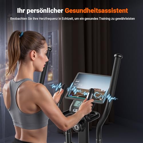 MERACH Crosstrainer für Zuhause mit 42 MERACH Crosstrainer für Zuhause mit 42