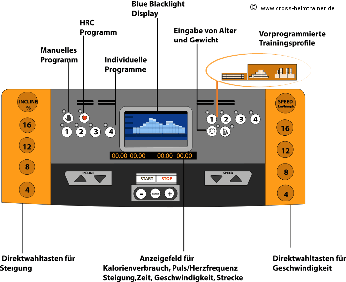 Laufband Trainingsprogramme