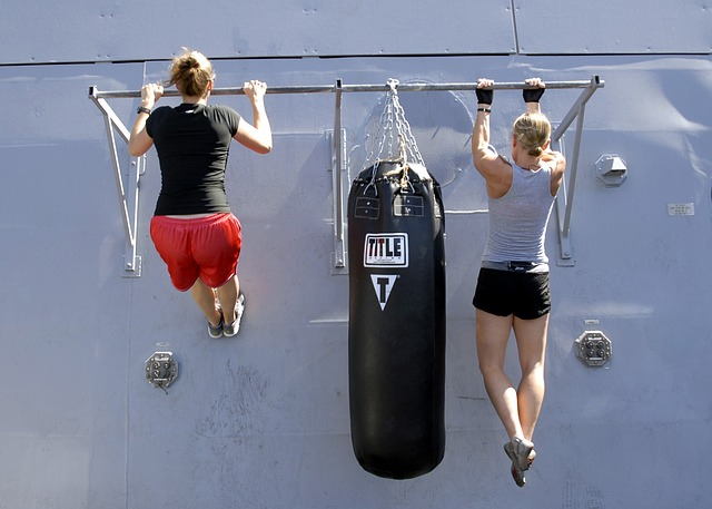 Klimmzugstange training