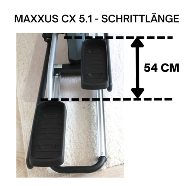 CX 5_1 Crosstrainer Schrittlaenge