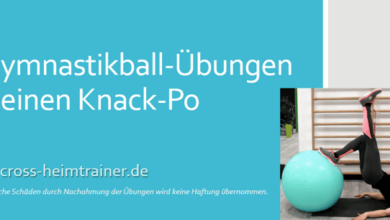 Gymnastikball-Übungen für einen Knack-Po - Pezziball Workout