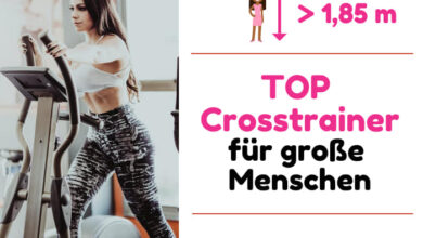 Top Crosstrainer fuer grosse Menschen